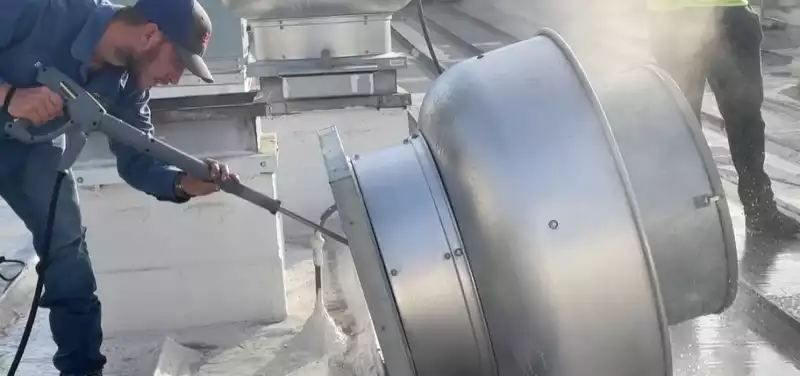 Nettoyage des conduits d'extraction de hotte